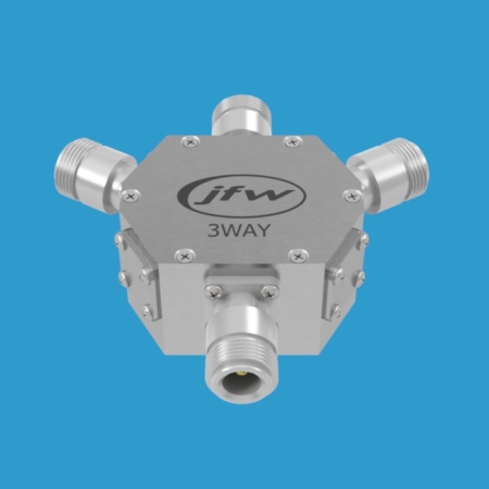 JFW model 50PD-667 resistive 3way power divider/combiner with 50 Ohm N female