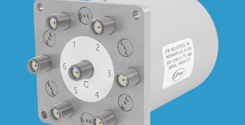 1P6T absorptive electro-mechanical RF switch with SMA female