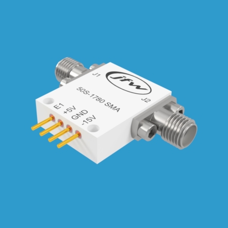 50 Ohm absorptive 1P1T solid-state 18GHz RF switch with SMA female