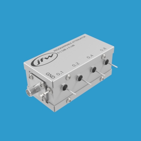 50 Ohm relay programmable attenuator SMA female DC-2000MHz attenuation range 0 to 1.5dB by 0.1dB steps