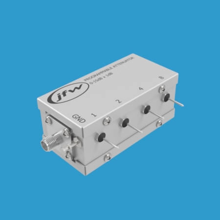 50 Ohm relay programmable attenuator SMA female DC-2000MHz attenuation range 0 to 15dB by 1dB steps