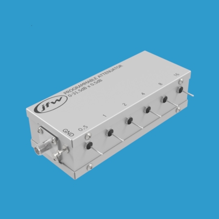 50 Ohm relay programmable attenuator SMA female DC-2500MHz attenuation range 0 to 31.5dB by 0.5dB steps