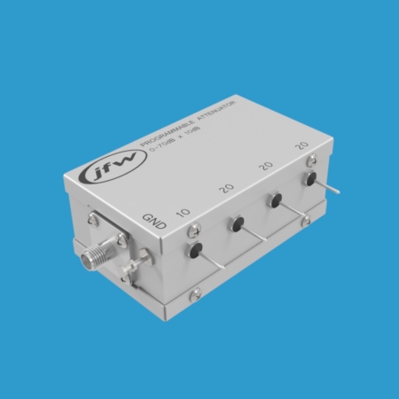 50 Ohm relay programmable attenuator SMA female DC-2500MHz attenuation range 0 to 70dB by 10dB steps