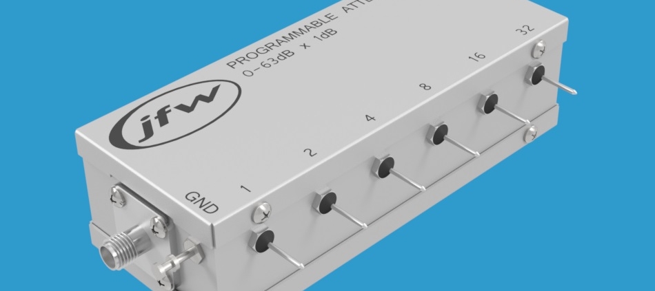 50 Ohm relay programmable attenuator SMA female DC-1000MHz attenuation range 0 to 63dB by 1dB steps