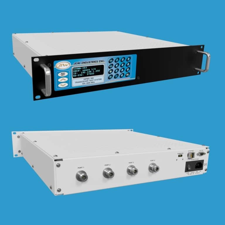 4 Port Transceiver Test System 0.5-6 GHz | 50PMA-083 - JFW Industries