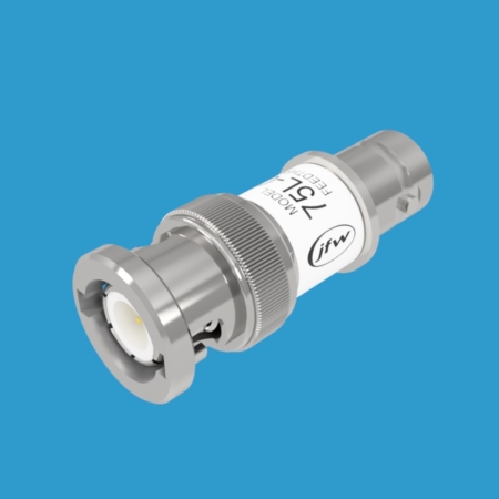 Model 75L-001 feedthru termination with BNC male/female connectors