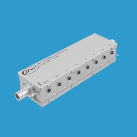 75 Ohm relay programmable attenuator BNC female DC-1000MHz attenuation range 0 to 63.75dB by 0.25dB steps