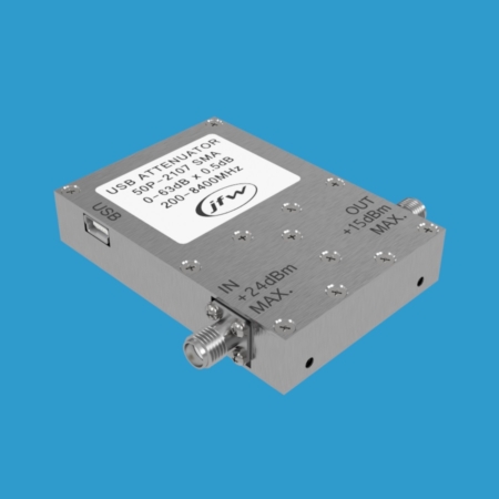 USB Attenuator 0.2-8 GHz | 0-63dB x 0.5dB | 50P-2107