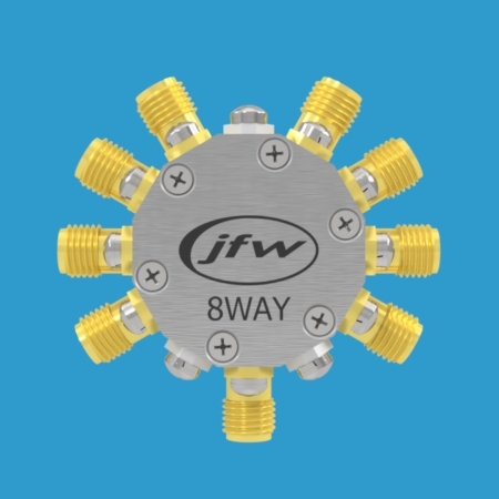 JFW model 50PD-871 resistive 8-way power divider/combiner with SMA female