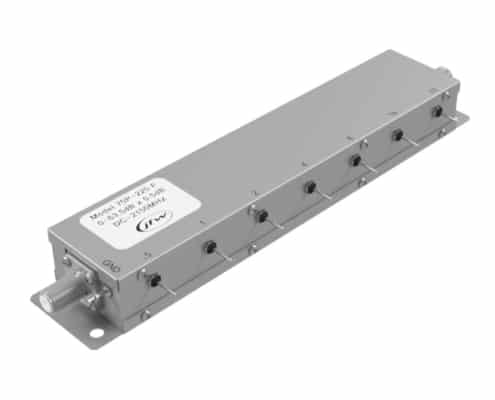 75 Ohm programmable attenuator | DC-2150 MHz | 0-63.5dB x 0.5dB steps