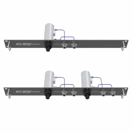 Panel mounted manual attenuators with N female located on the front panel