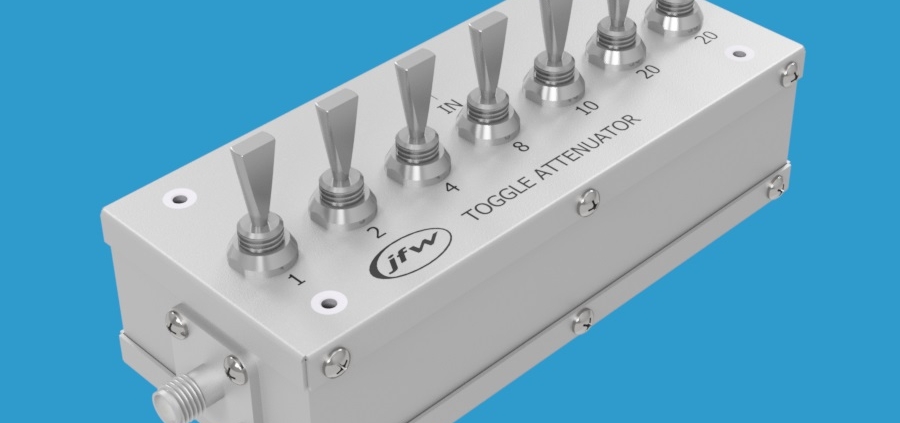 Manual attenuator with Toggle Switches