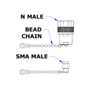 RF terminations with bead chain | 50 Ohm | DC-18GHz